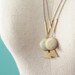 SPRING SALE Locket Necklace : Limited Faux Patina Small Round Locket