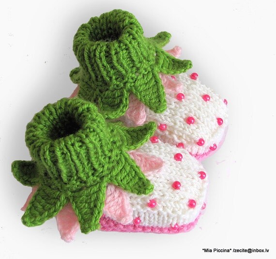 Baby booties "Flowers Fairy Booties"/ size 0-3M