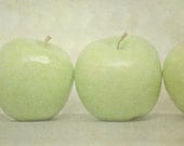 Apple Photography 8x10, Green Apple Still Life, Modern Kitchen Decor, Fall Food Photography, Autumn Fine Art Print