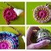 Crochet pattern colorful Christmasball by ATERGcrochet