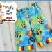 Trevor...Boy's Pants Pattern, Long Pants, Cuffed Long Pants, Beach Shorts Pattern, Shorts Pattern. INSTANT DOWNLOAD. Toddler Pattern