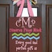 Custom Personalized Children's Nursery Art Canvas
