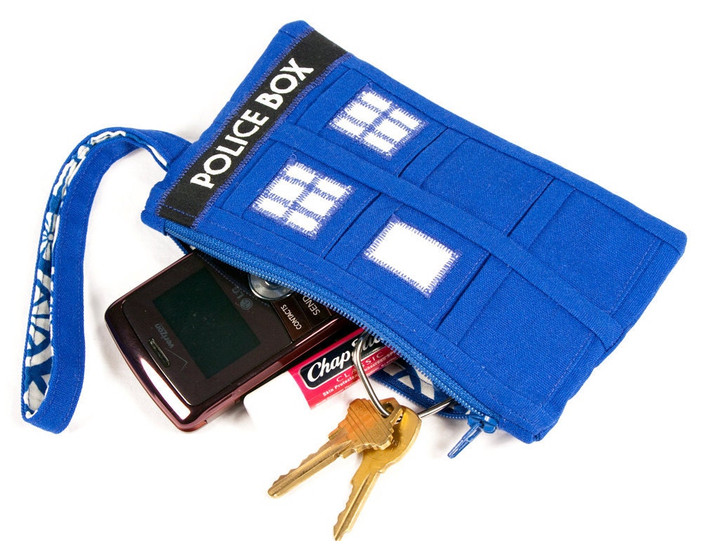 Police Box Wristlet