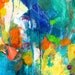 Abstract Painting on Canvas Original Modern Art "Tranquil Meadow"