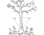 Tree of Alchemy- print