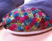 Hand-Painted, Multi-Colored Overflowing Floral TOMS Classics