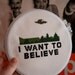 I Want To Believe Cross Stitch Pattern PDF