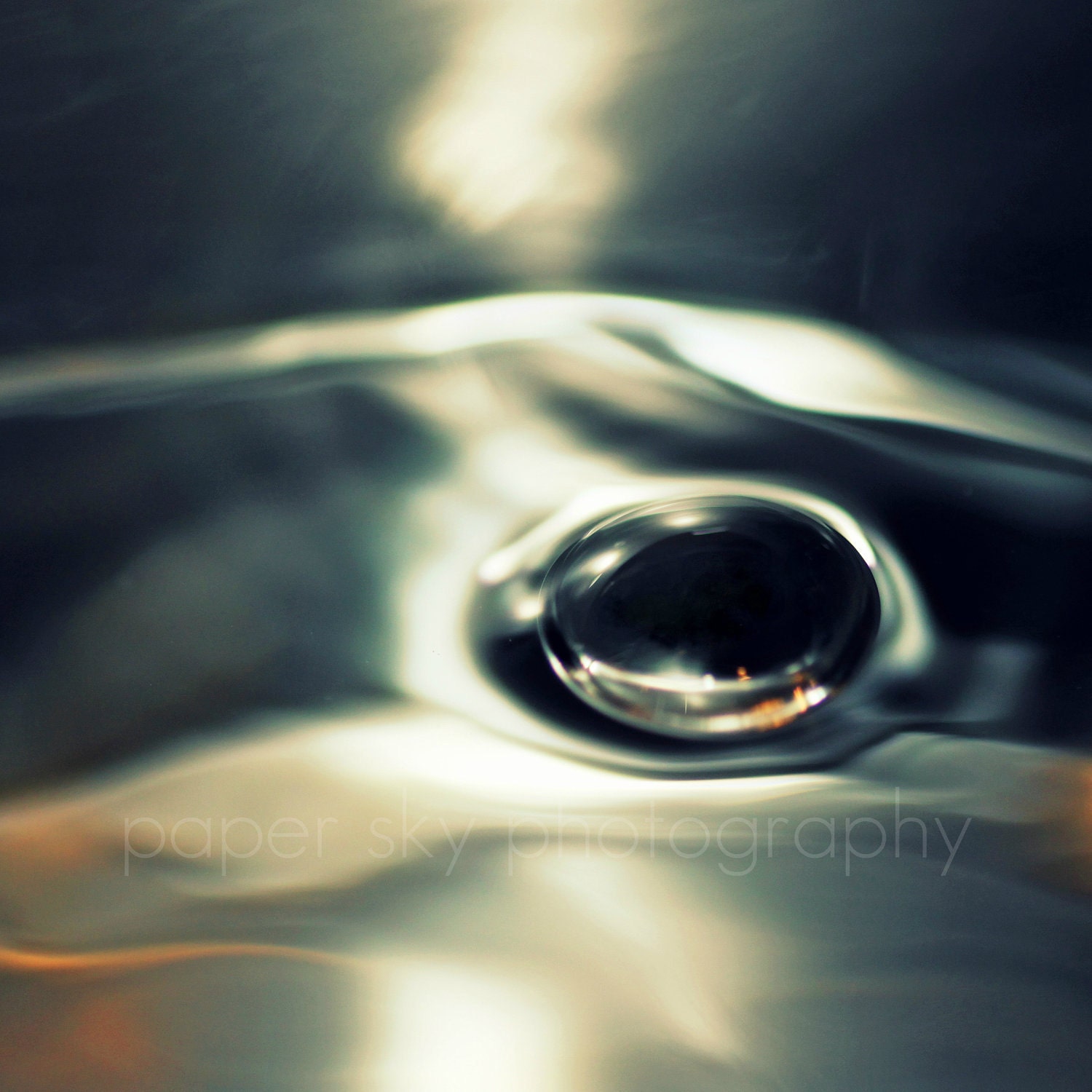 Bubble Water Abstract Art print 8 x 8 photograph photo