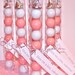 8 Inch, Inset Lid, Free Tag Rainbow To Go/Plastic Candy Tubes- Set of 15