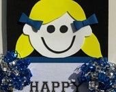 Cheerleader Party Wall/Door Sign