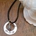Sterling Silver Lotus Necklace with Beads