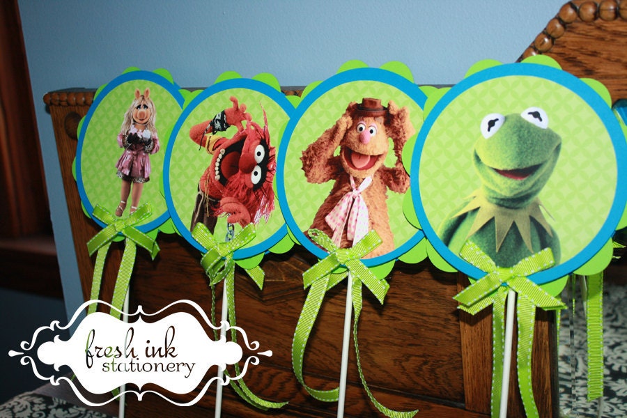 The Muppets Character Centerpiece or Cake Top