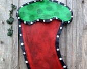 Large Jalapeno Screen Door Hanger Wreath