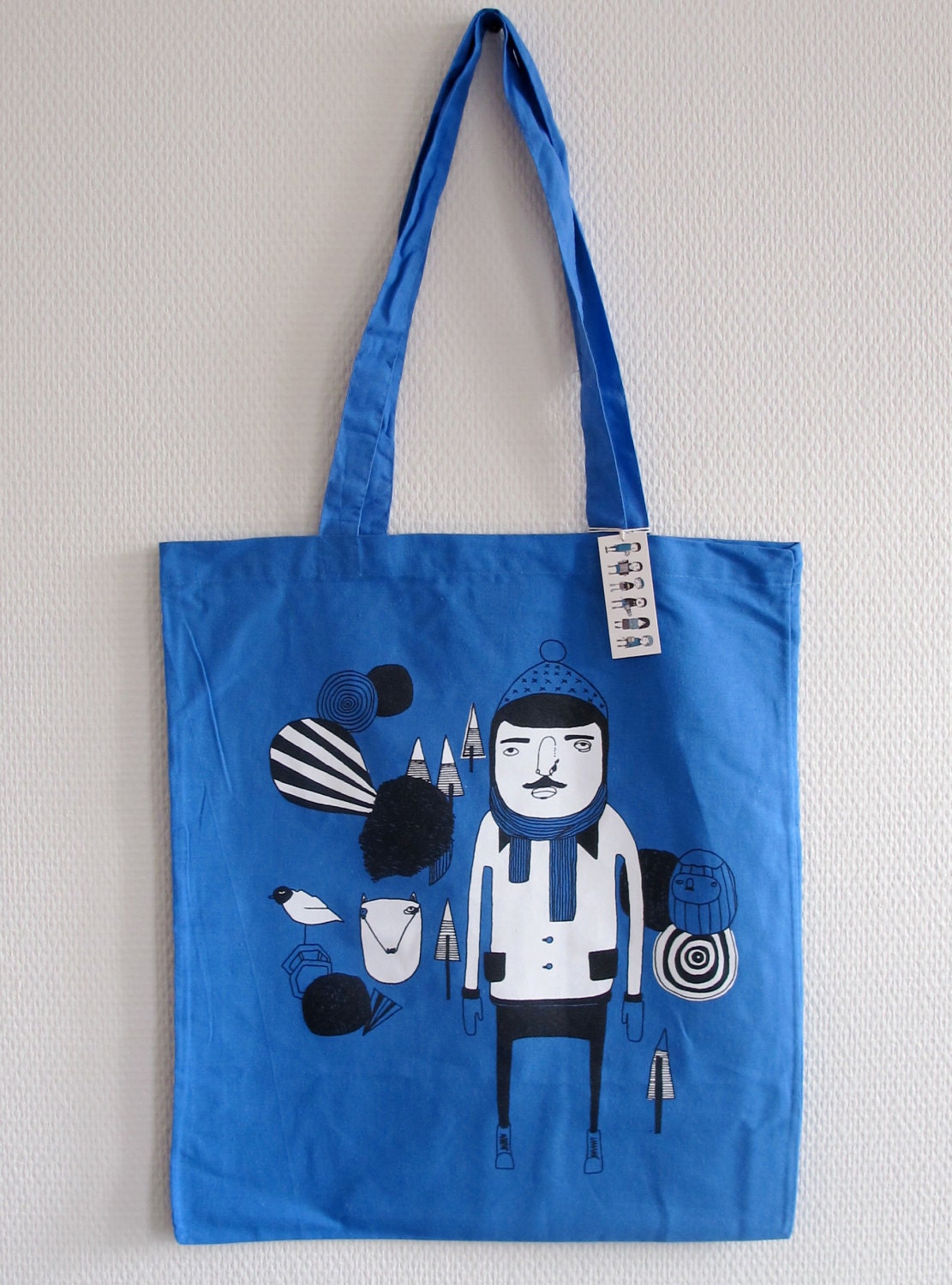 Blue Forest Tote Bag