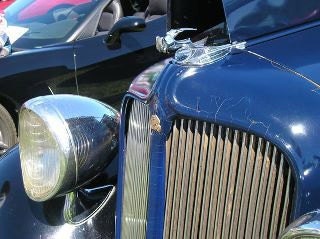 Antique Chrysler Hood Ornament  - 8 X 10 Dry Mounted Print