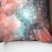 Galaxy Nebula Print Accent Pillow Cover Throw Pillow