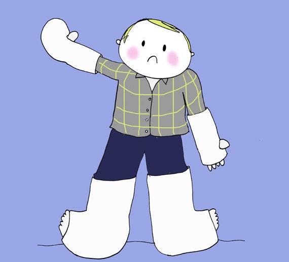 Get Well Card - girl or boy versions