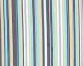 Play Stripe in Sea Fabric, Michael Miller Fabrics, 1/2 Yard, Half Yard