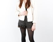 Cropped Linen Blazer