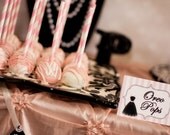 Paris Party - PRINTABLE Place Card and Tent Card Labels - Girls Paris Birthday