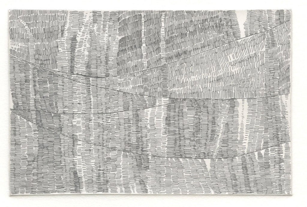 Limited edition line etching print