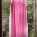 Vintage Light Pink Polka Dot Sheer Nighty