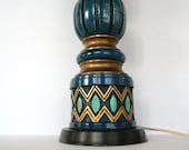 Retro Mod Geometric Pieri Lamp