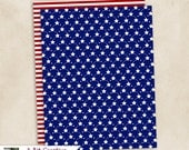 Graphic Design - Patriotic - 4th of July - Independence Day Party - Stars & Stripes - Pattern Papers - DIY Printable