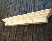 Floating wall shelf - handmade custom built