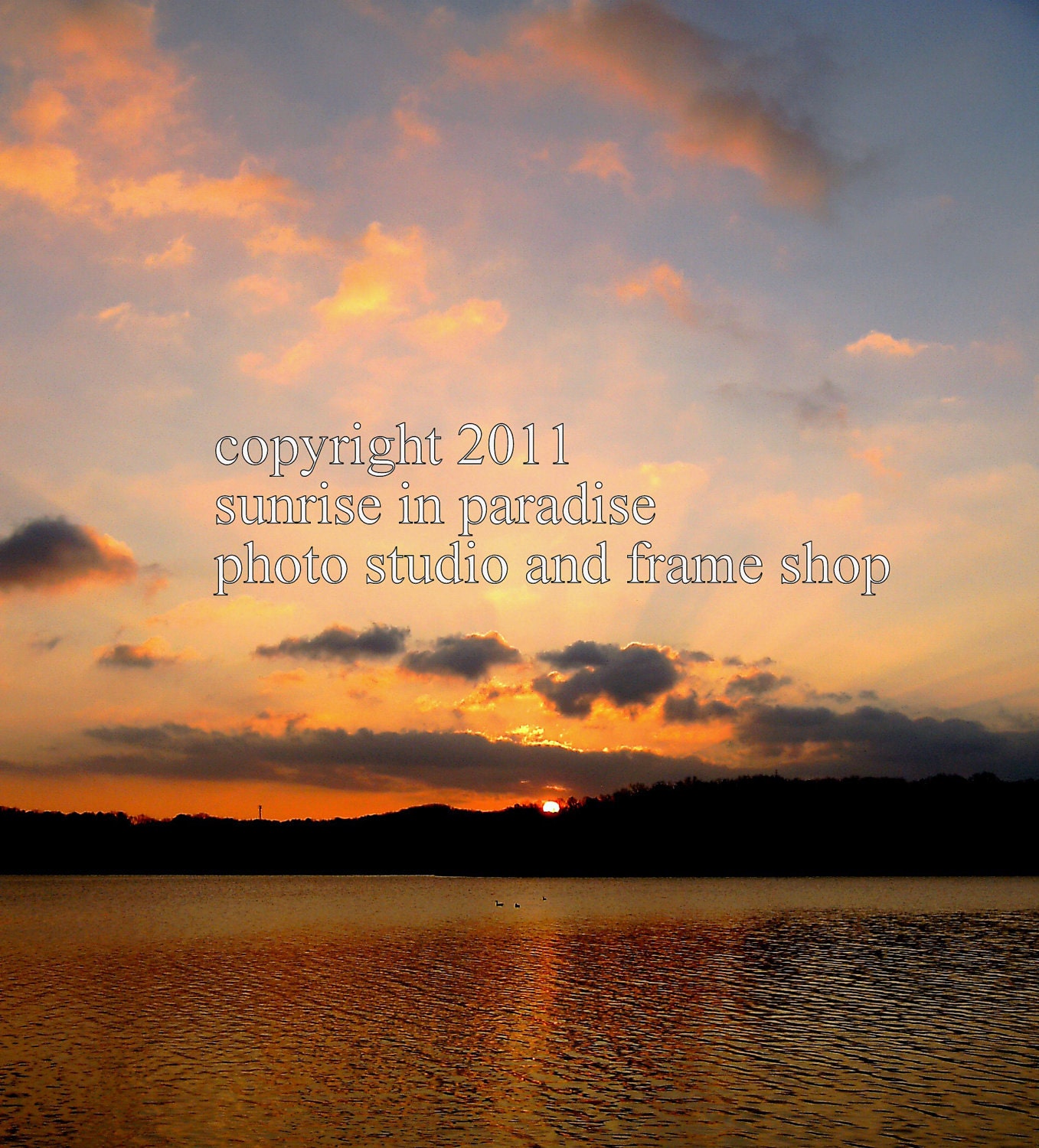 Sunrise in Paradise --- Fine Art Photography and Home Decor (8x10 inch print)