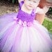 Purple Hydrangea Sash Tutu Dress - Infant, 0-18 months