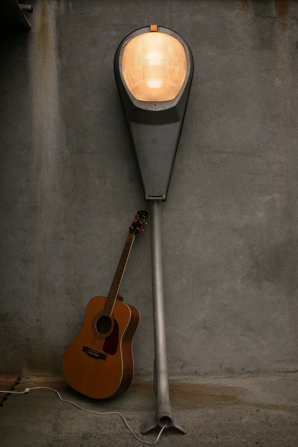 Industrial Floor Lamp Industrial Light Vintage Industrial Lamp - 7 Foot Tall Street Light Lamp