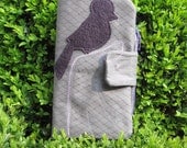 Bird Clutch - Purples and Grays