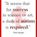 AUTISM Art  QUOTE - Sucess - Wall  Art Print - 8x10 - Children wall art