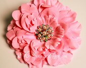 Beautiful Peony Mini Flower - 3 inch - set of 6 - you choose colors