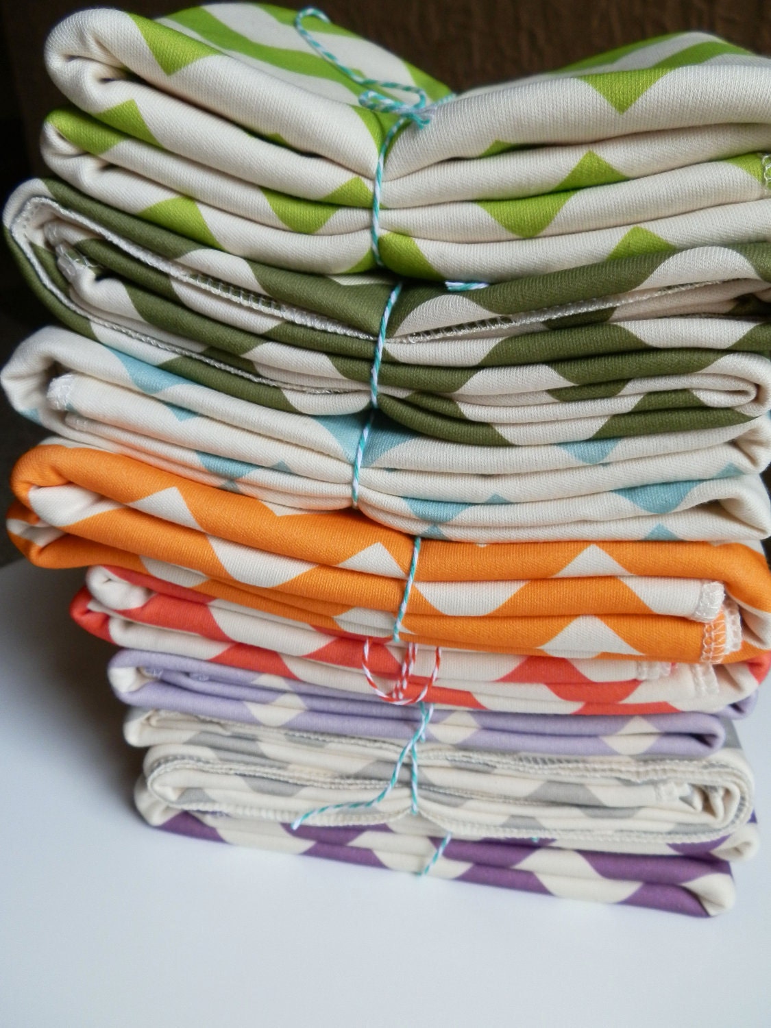 Swaddling Blanket, Chevron, Your Color Choice, Chevron Baby Bedding