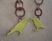 YELLOW BIRDS  earrings