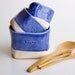 Blue Spice Cellars- nesting ceramic vessels by RossLab