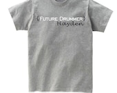 Future singer, firefighter, doctor, etc. t-shirt personalized with name
