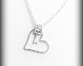 key and heart necklace. you hold the key to my heart. love. girlfriend wife gift.