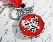 Heart Definition-Wherever You Go Go With Your Heart Small Double Bubble Charm Necklace