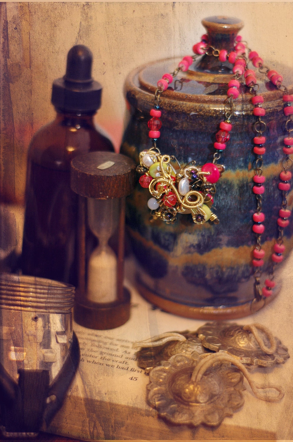 Butterfly Steampunk Necklace