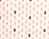 Pink Ice Cream Treats Poplin Fat Quarter
