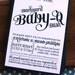 Backyard Baby-Q Bash Shower Invitations - Available in Blue, Green and Coral - PRINTABLE