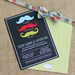 Little Man Birthday Invitations - Happy Birthday Handsome - PRINTABLE