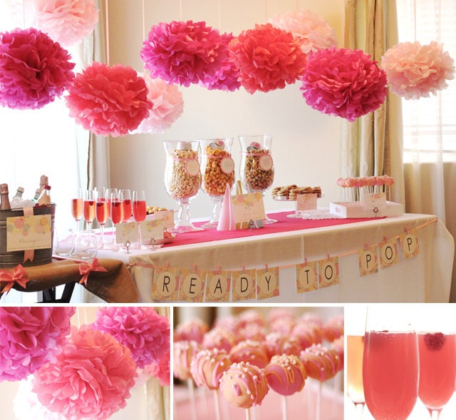 Baby Shower - "Ready to Pop"- Partie Kit