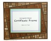 Wide Certificate Frame (custom order)
