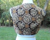 Reversible Bellydance Fusion Gypsy Tribal Paisley Pattern Costuming Vest Small