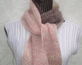 Sale.20% Off.Scarf Pink.Knit. Mohair.Wool.Wide. Long.Fringe.Sparkle.Woman.Gift.Girls.Moms.Select your color.