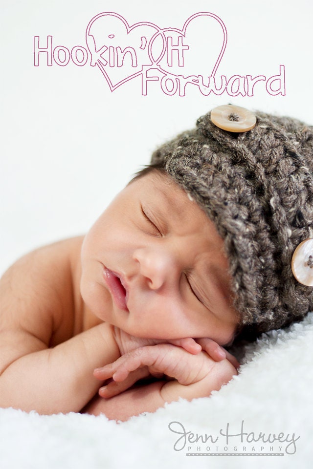 Boy's Newsboy Cap, Newborn Newsboy Hat